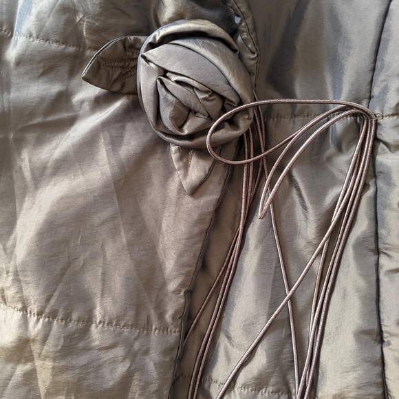 Vintage Choco dressy trench coat - Picture 2 of 4